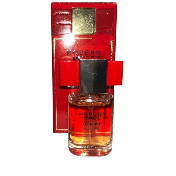 Estee Lauder Modern Muse Le Rouge red bottle .14 Fl oz  SPRAY Eau De Parfum - Picture 1 of 6